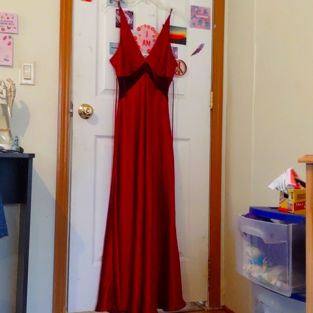Jonquil By Diane Samandi red nightgown/dress